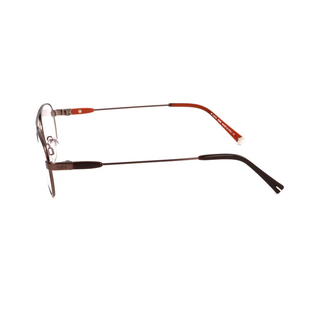 Tod's Brown Metal Glasses (Frames) - Image 3
