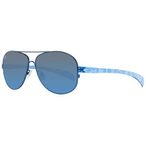 TRY COVER CHANGE Blue Metal Sunglasses