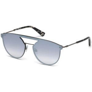 WEB EYEWEAR Gray Metal Sunglasses