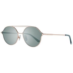 WEB EYEWEAR Rose Gold Metal Sunglasses