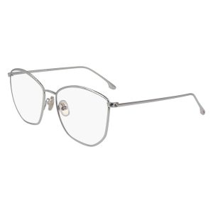 Victoria Beckham Gray Metal Glasses (Frames)