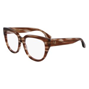 Victoria Beckham Brown Acetate Glasses (Frames)