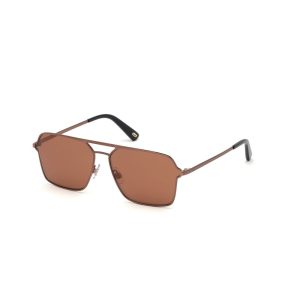 WEB EYEWEAR Gold Metal Sunglasses