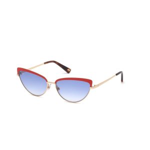 WEB EYEWEAR Gold Metal Sunglasses