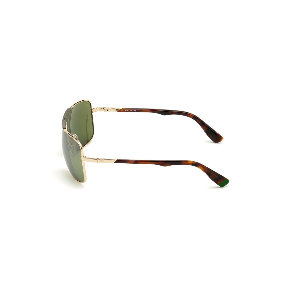 WEB EYEWEAR Gold Metal Sunglasses - Image 2