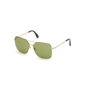 WEB EYEWEAR Gold Metal Sunglasses