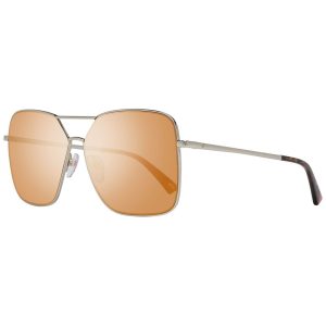 WEB EYEWEAR Gold Metal Sunglasses