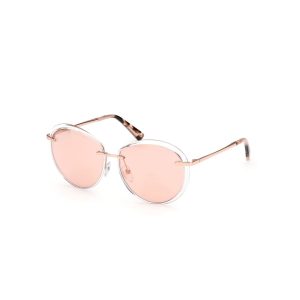 WEB EYEWEAR Transparent Metal Sunglasses