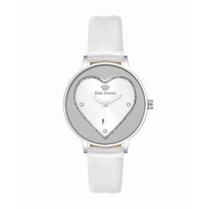 Juicy Couture White Plastic Dress Watch