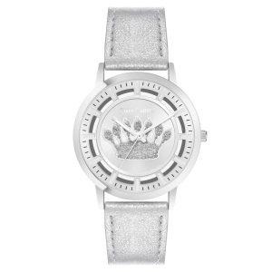 Juicy Couture Silver Plastic Dress Watch