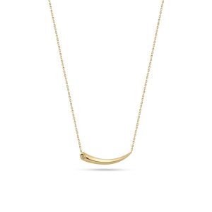 Police Gold Stainless Steel Necklace