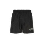 Givenchy Black Polyamide Swim Shorts