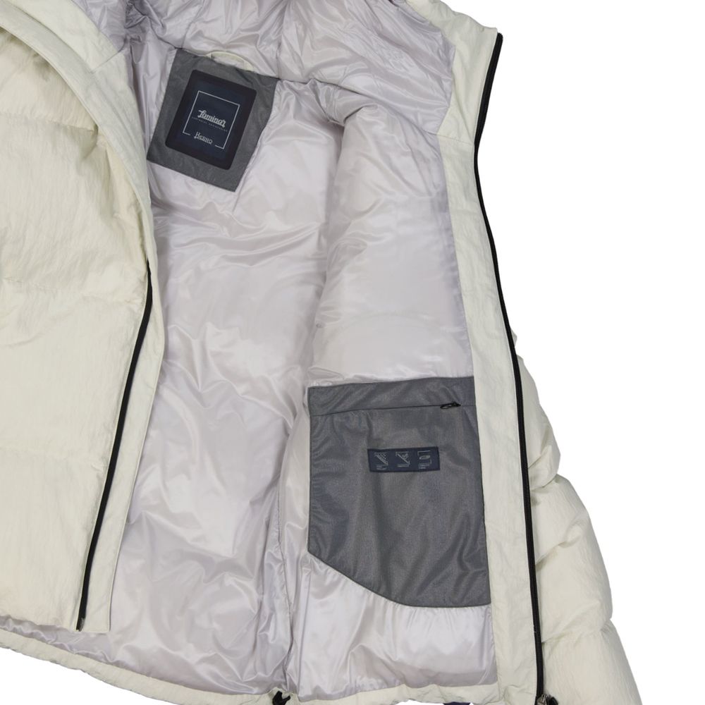 Herno White Polyamide Shell Jacket - Image 3