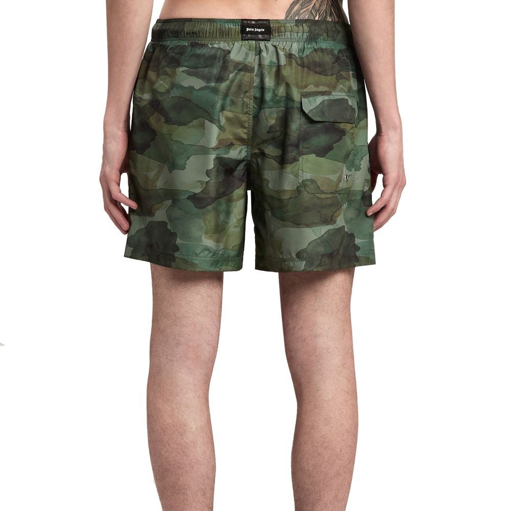 Palm Angels Bicolor Polyester Swim Shorts - Image 3