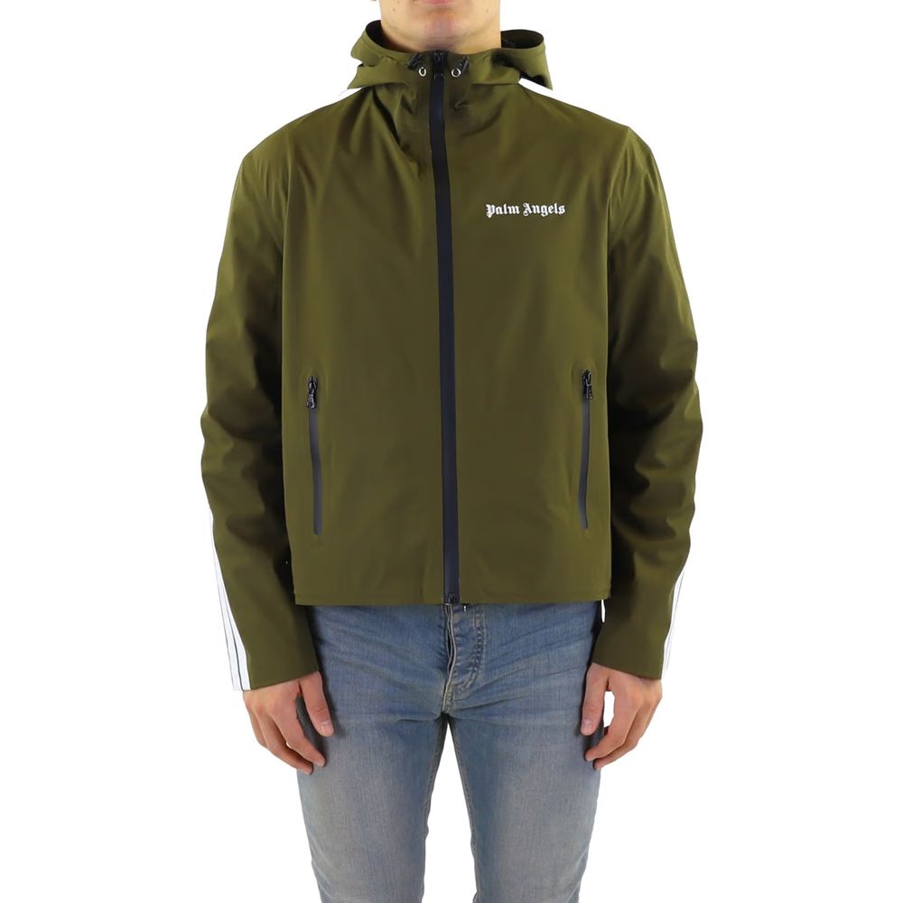 Palm Angels Bicolor Polyethylene Full-Length Jacket - Image 2
