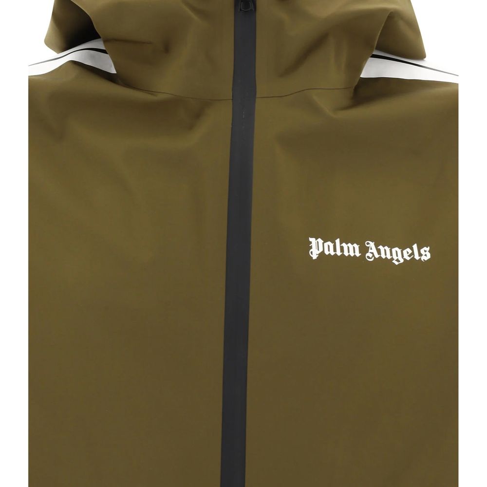 Palm Angels Bicolor Polyethylene Full-Length Jacket - Image 4