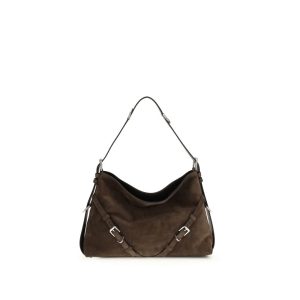 Givenchy Black Calf Leather Bos Taurus Shoulder Bag