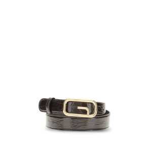 Gucci Brown Calf Leather Bos Taurus Regular Belt