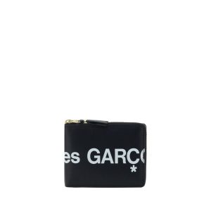 Comme Des Garçons Black Calf Leather Bos Taurus Wallet