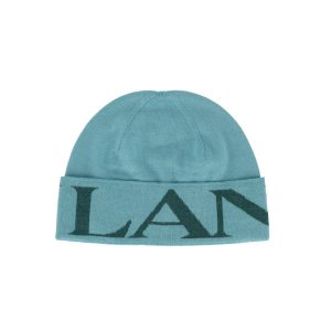 Lanvin Bicolor Virgin Wool Beanie