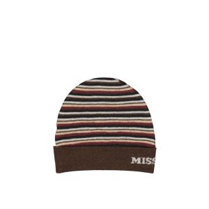 Missoni Brown Wool Beanie