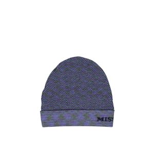 Missoni Purple Wool Beanie