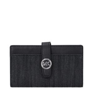Michael Kors Black Fabric Wallet