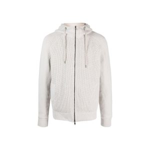 Herno Gray Wool Bomber
