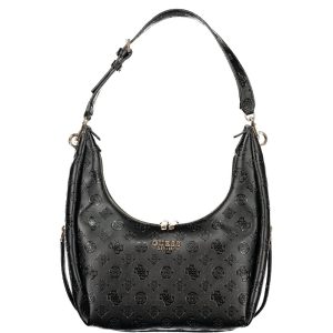 Guess Jeans Black Polyurethane Women's Handbag