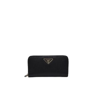 Prada Black Calfskin Wallet