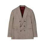 Brunello Cucinelli Beige Cashmere Coat