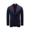 Brunello Cucinelli Blue Virgin Wool Coat
