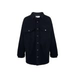 Ambush Blue Marabou Coat