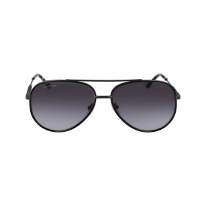 Lacoste Gray Metal Sunglasses