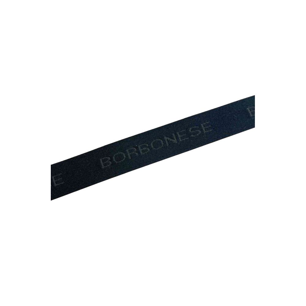 Borbonese Black Polyester Men's Belt - Image 6