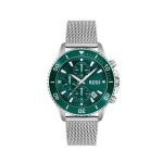 Hugo Boss Gray Stainless Steel Dress Watch