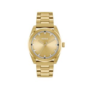 Hugo Boss Gold Stainless Steel Dress Watch