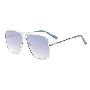 Guess Gray Metal Sunglasses