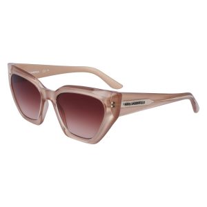 Karl Lagerfeld Brown Injected Sunglasses