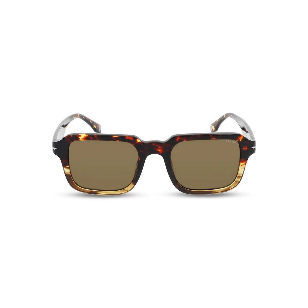 Police Brown Acetate Sunglasses - Image 2