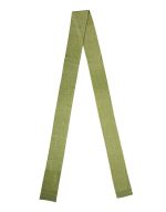Dolce & Gabbana Green Cashmere Knitted Neck Foulard 280cm x11cm Men Scarf
