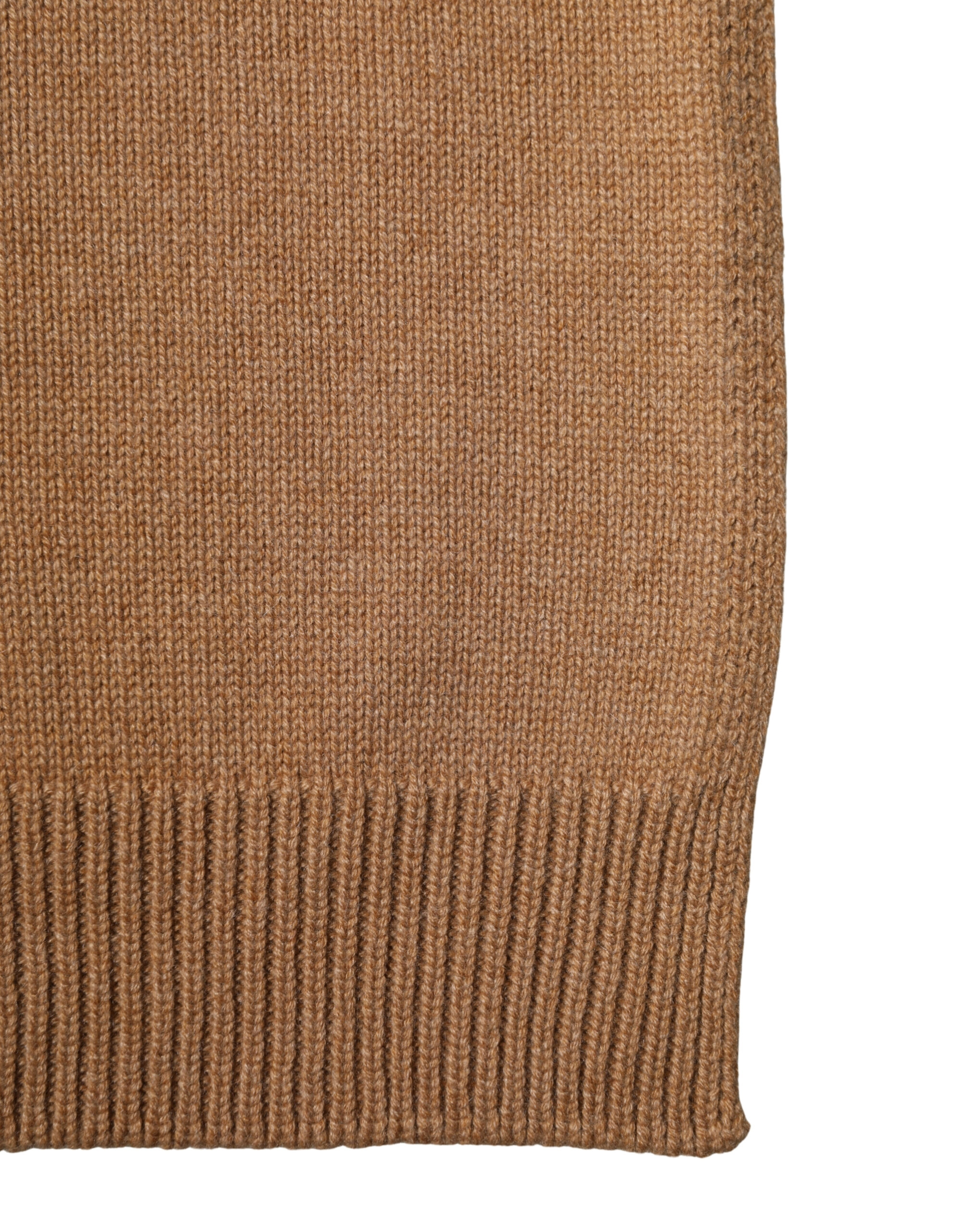 Dolce & Gabbana Brown Cashmere Knitted Foulard 207cm x 29cm Men Scarf - Image 3