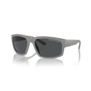 Armani Exchange Gray Resin Sunglasses