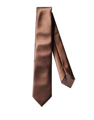 Dolce & Gabbana Brown Satin 100% Silk Wide Adjustable Men Necktie Tie