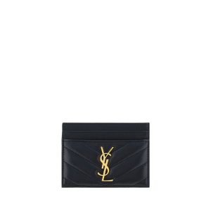 Saint Laurent Black Lamb Ovis Aries Aries Wallet