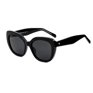 Bobroff Black Acetate Sunglasses