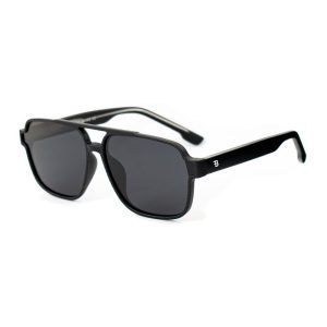 Bobroff Black Acetate Sunglasses