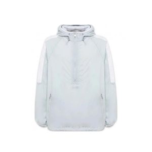 Autry Blue Nylon Shell Jacket