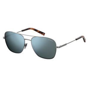 Polaroid Gray Metal Sunglasses