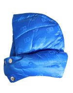 Dolce & Gabbana Men Blue Logo Print Whole Head Wrap Capello Hat
